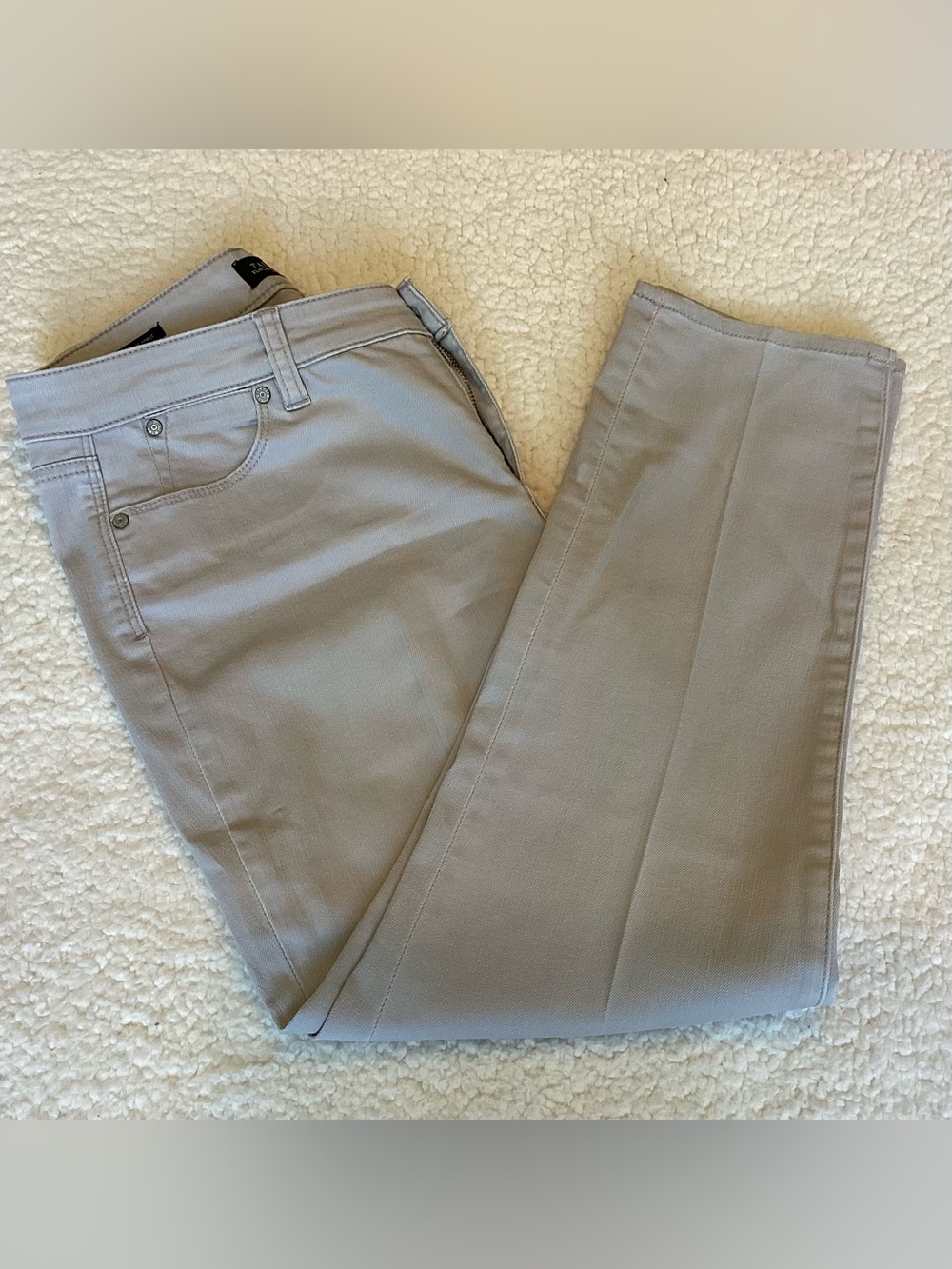 Talbots Petite Slim Ankle Pants Size 10P Taupe Coastal Grandmother Classic